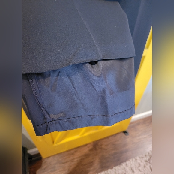 Stephen Peters Black Pleated High-Waisted Trouser Pants - Picture 6 of 12